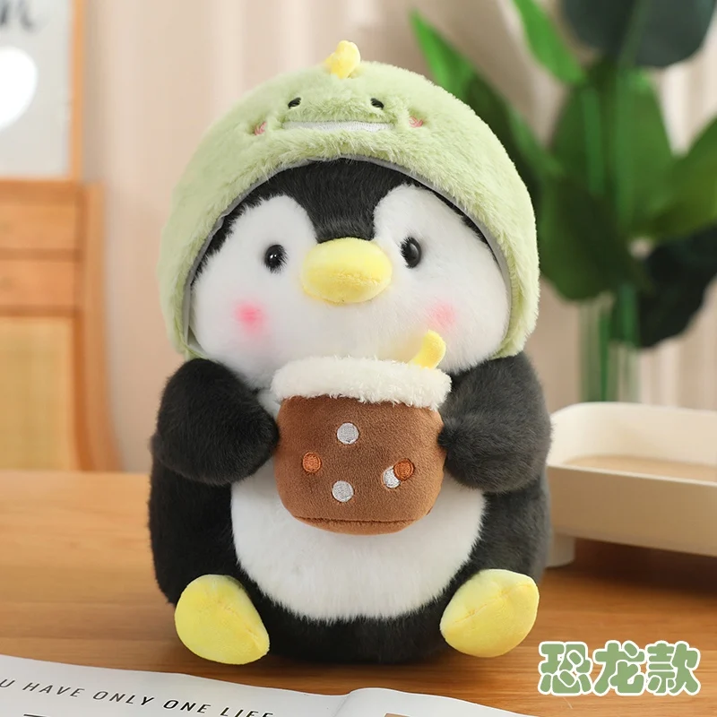 Peluche de pingüino Kawaii almohada suave para regalo de cumpleaños - imagen 5