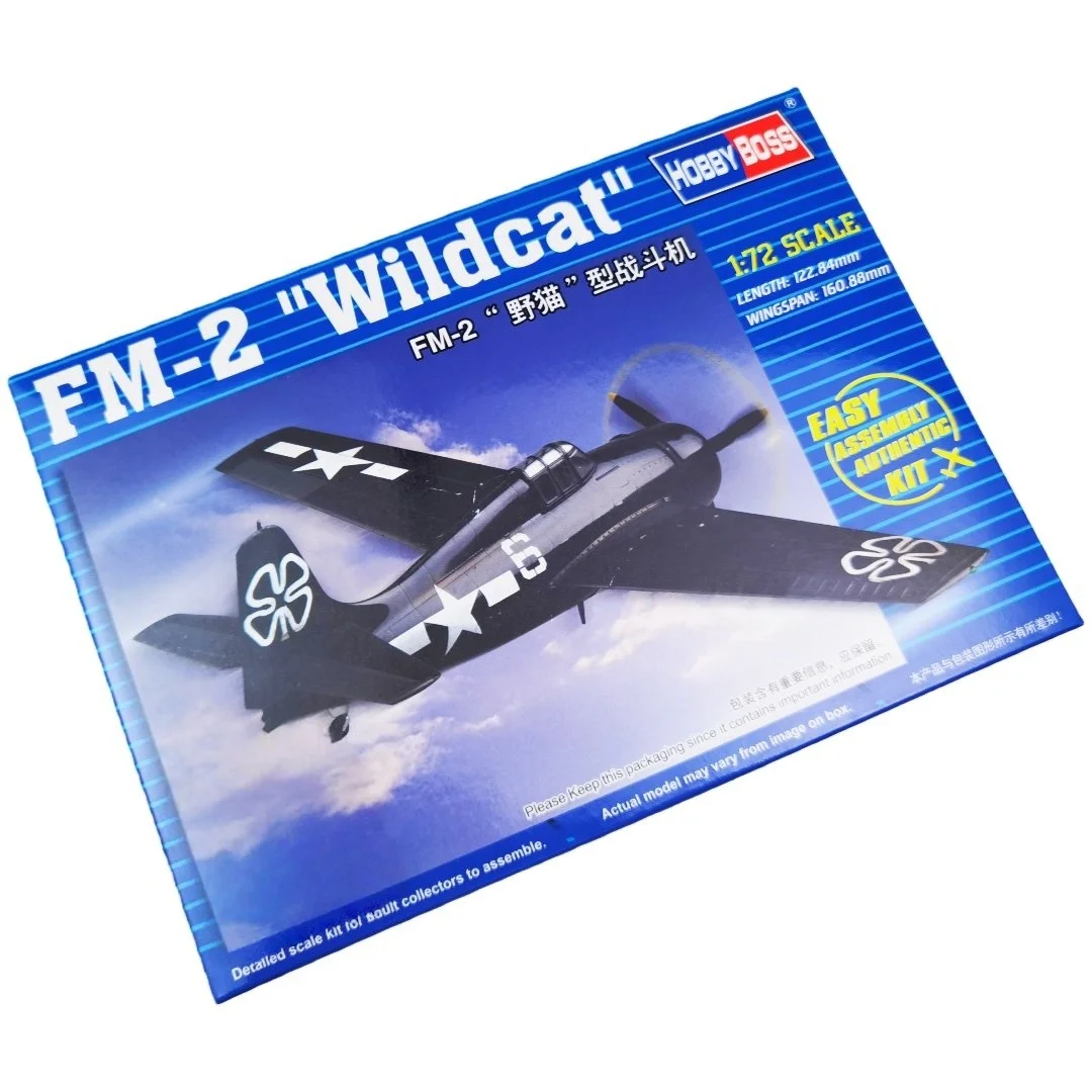 TRUMPETER FM-2 Wildcat caza: rompecabezas de ensamblaje tridimensional