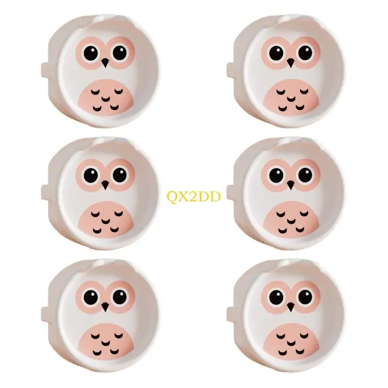 Protectores de grifos infantiles de silicona suave con búho - imagen 3