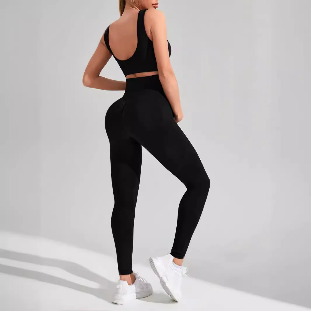 Conjunto de yoga premamá sin costuras para fitness - imagen 4