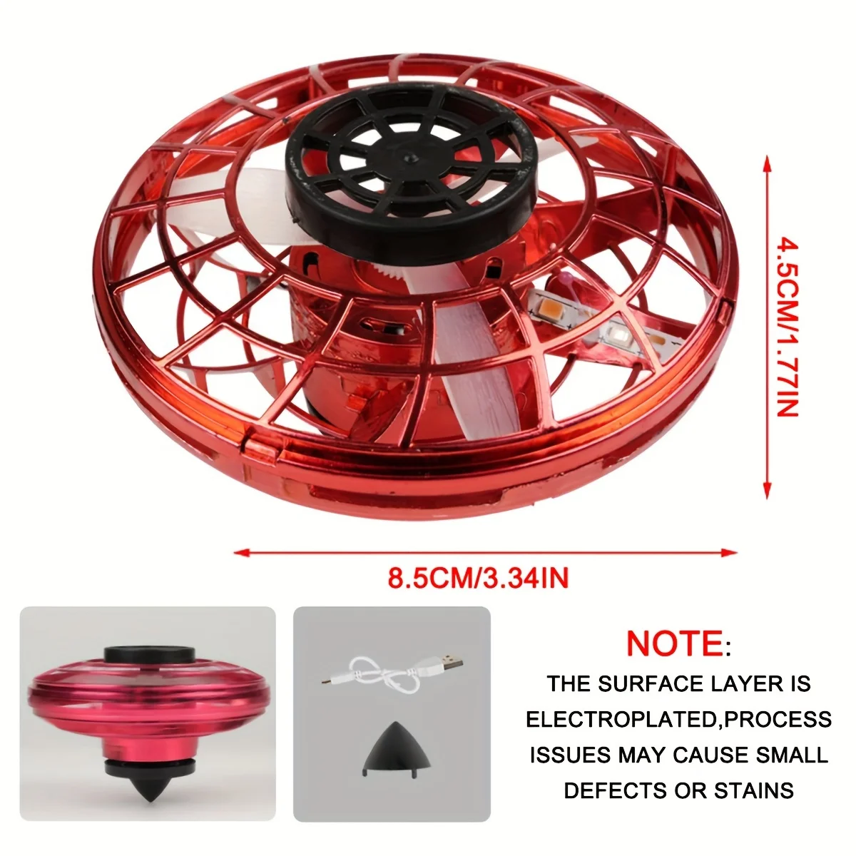 Mini dron de juguete para jugar en interior