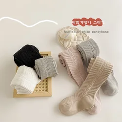 Pantimedias a rayas con cintura alta para bebé – Elásticas y cómodas