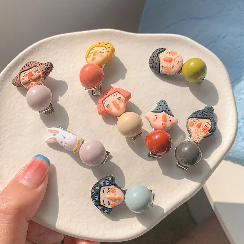 Pinzas de pelo Kawaii para niña – Diadema y clips infantiles - imagen 2