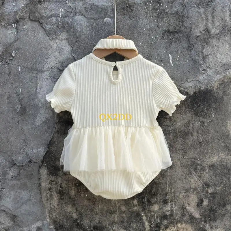 Mono corto para bebe nina con diadema lazo - sesion fotografica - imagen 2