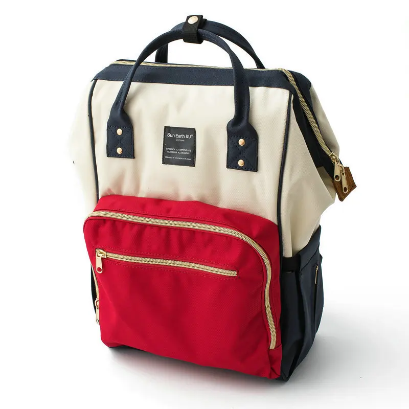 Bolsa de pañales mochila impermeable para bebé con cambiador