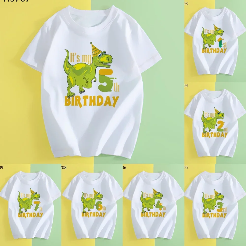 Camiseta de dinosaurio para niños – Diseño divertido para pequeñas aventuras - imagen 2