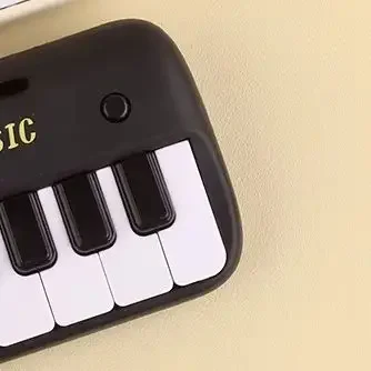 Piano infantil eléctrico con luces, juguete educativo temprano
