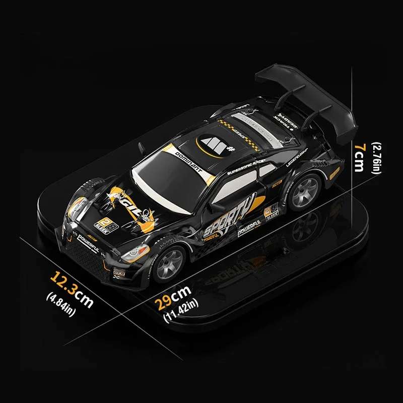 Coche teledirigido RC de derrape con doble modo para niños