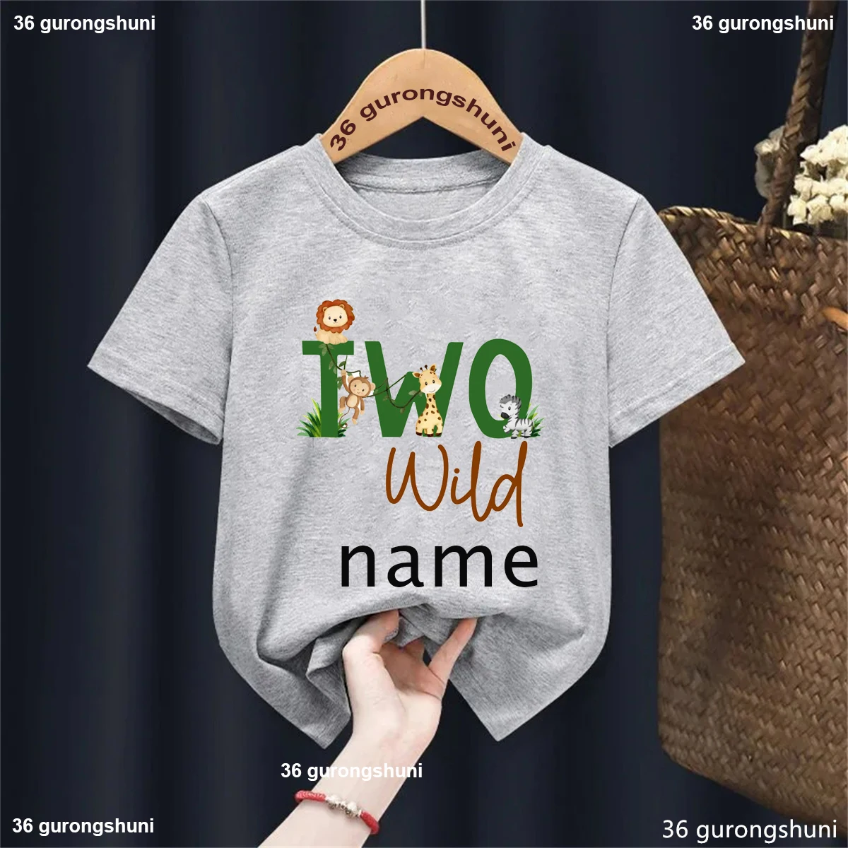 Camiseta niños zoo – Algodón suave - imagen 5