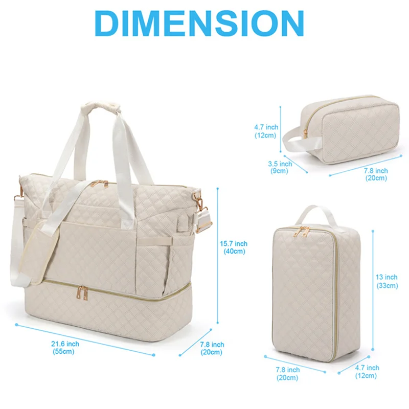 Set completo de bolsos maternales