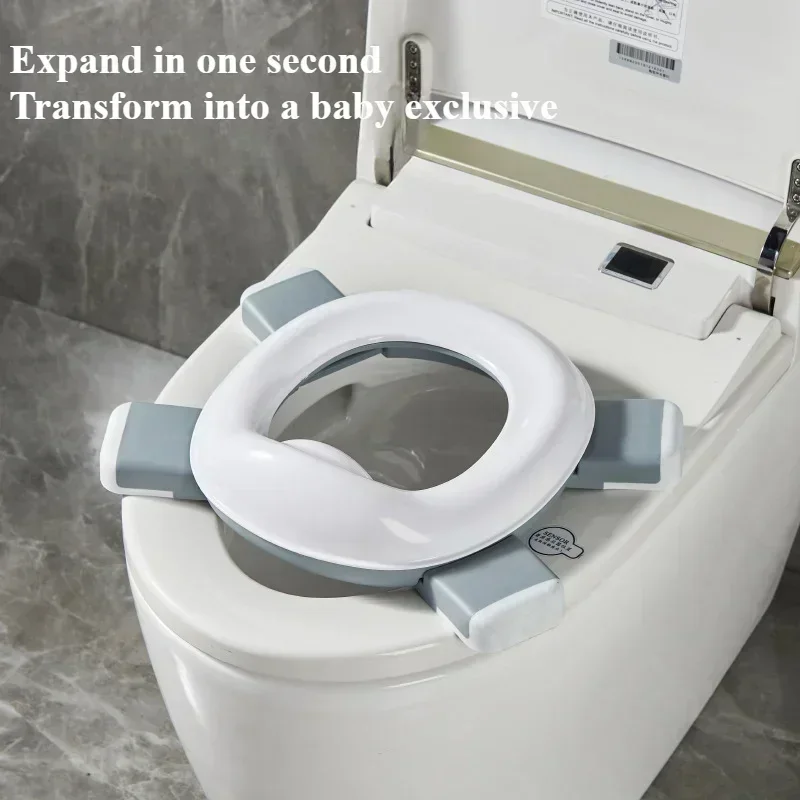 Orinal portátil plegable para bebés: entrenamiento de inodoro - imagen 2
