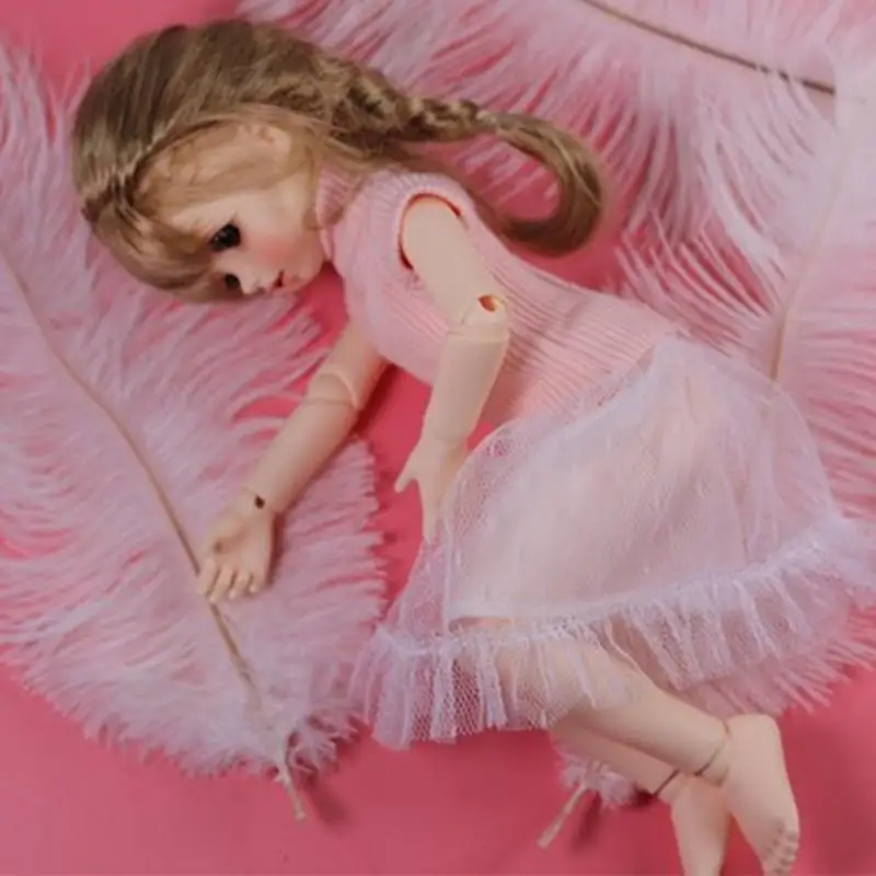 Vestido largo de princesa para muñeca Blythe artesanal - imagen 4
