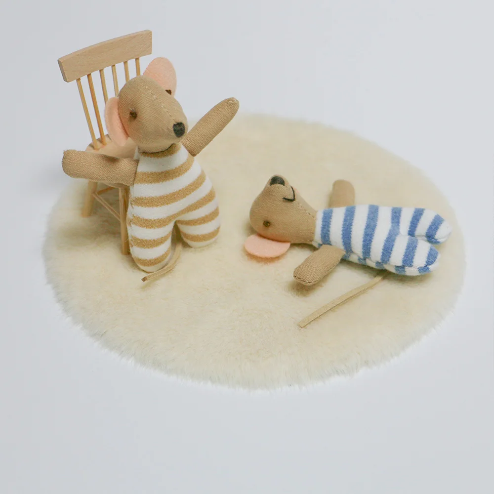 Peluche ratón suave para niños, regalo de cumpleaños - imagen 3