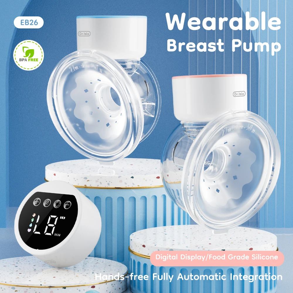 MAMIJOY extractor de leche eléctrico silencioso manos libres - imagen 2