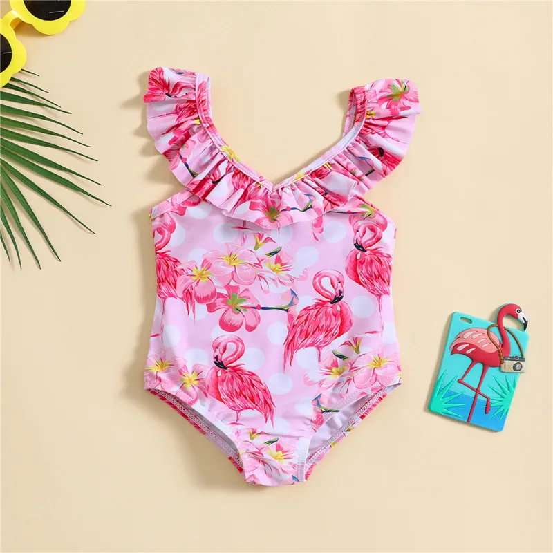 Traje baño bebé de una pieza para niña – Verano - imagen 3