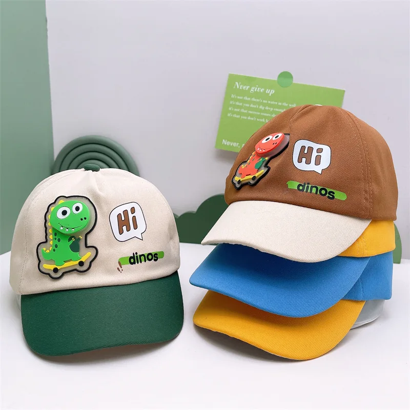 Gorra infantil con dinosaurios para verano - imagen 2