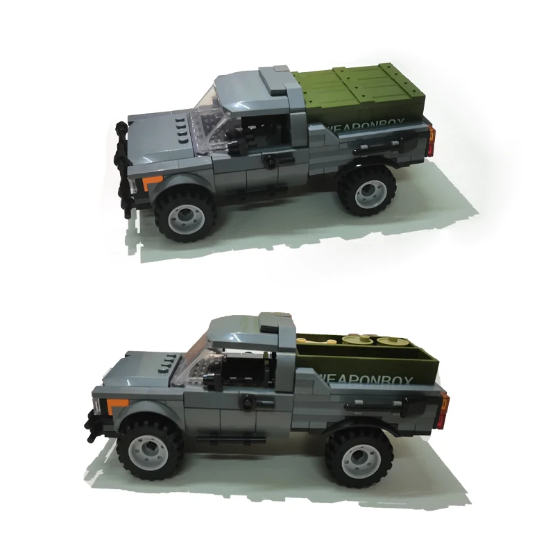 Camioneta todoterreno de bloques para niños – Juguete DIY - imagen 2