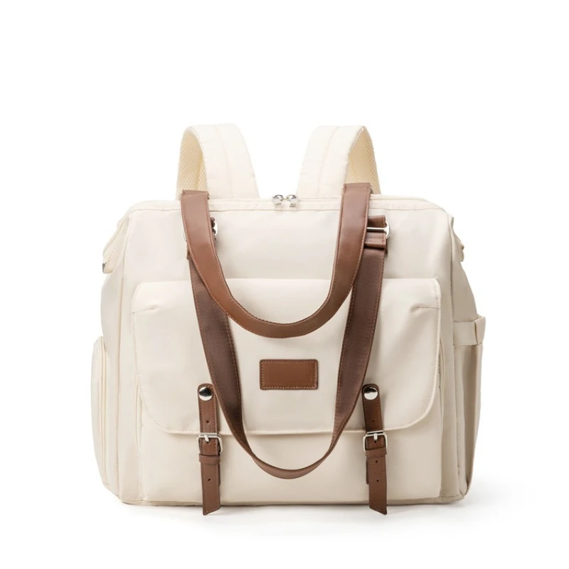 Bolsa de pañales gran capacidad con mochila ligera para salidas - imagen 2