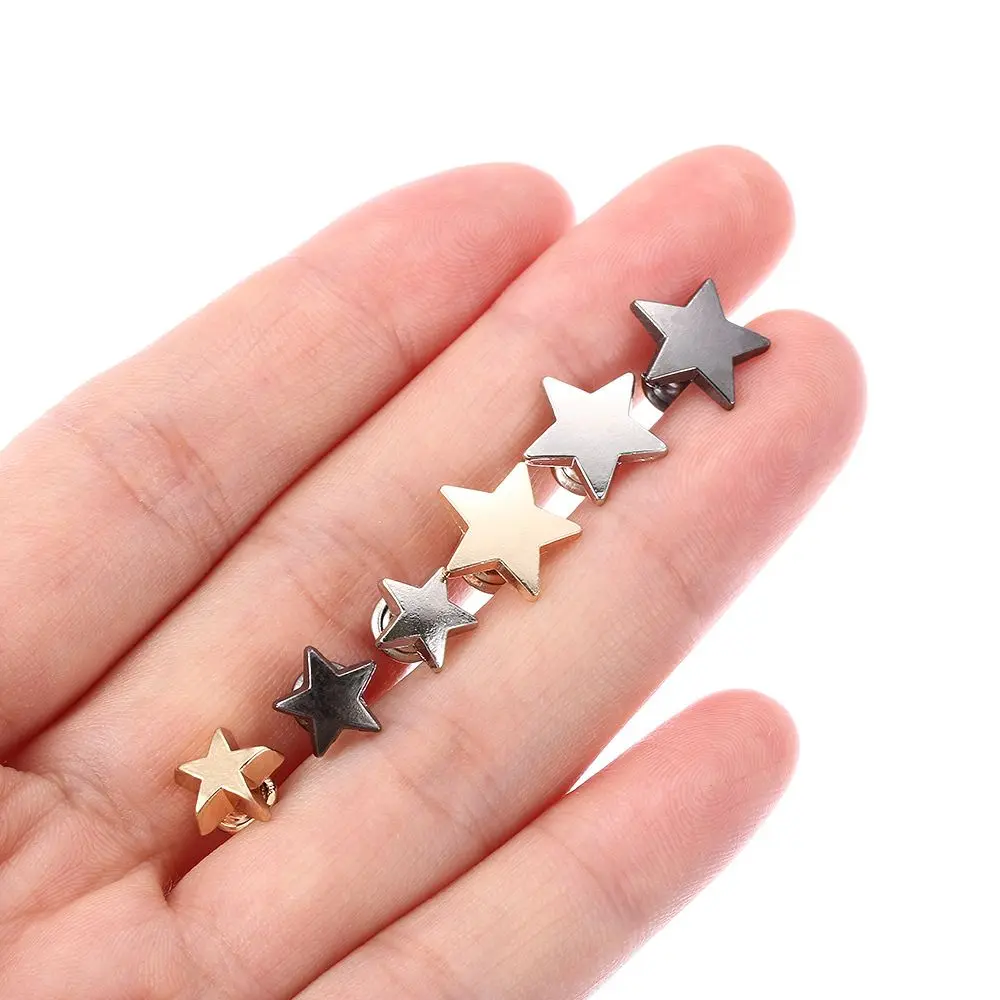 Detalle del remache de estrella
