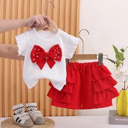 Conjunto de verano para bebé: camiseta y pantalón corto