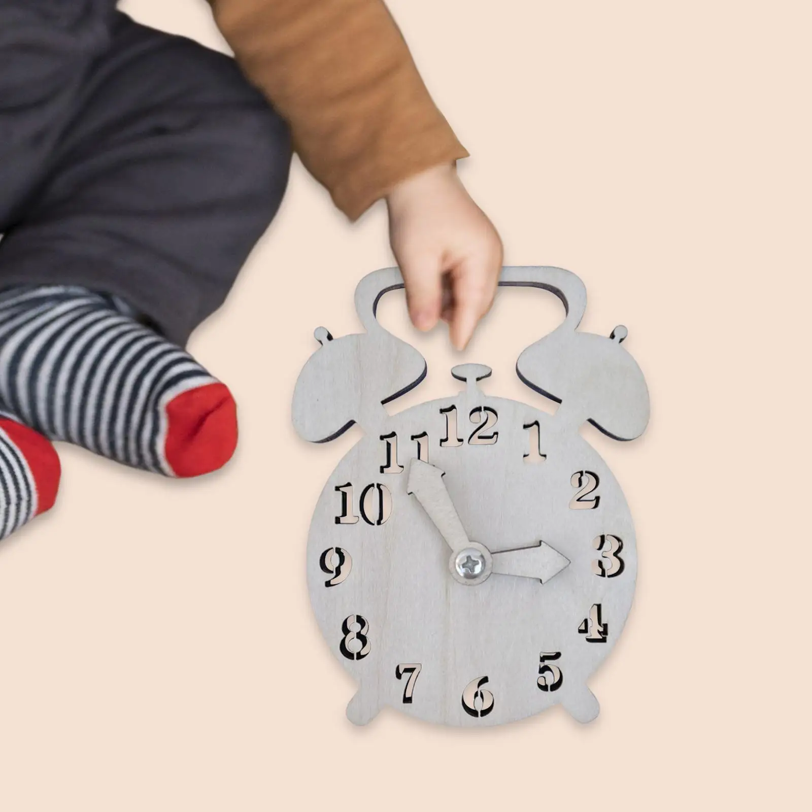 Tablero Montessori de madera para actividades sensoriales infantiles - imagen 3