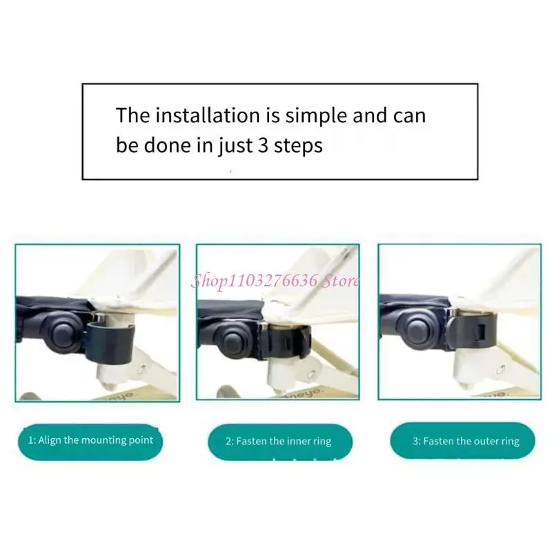 Pushird extensor de reposapiés para carrito convertible sin herramientas - imagen 2