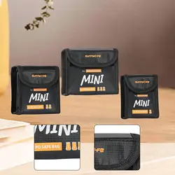 Bolsa de seguridad para baterías LiPo ignífuga anti-explosión