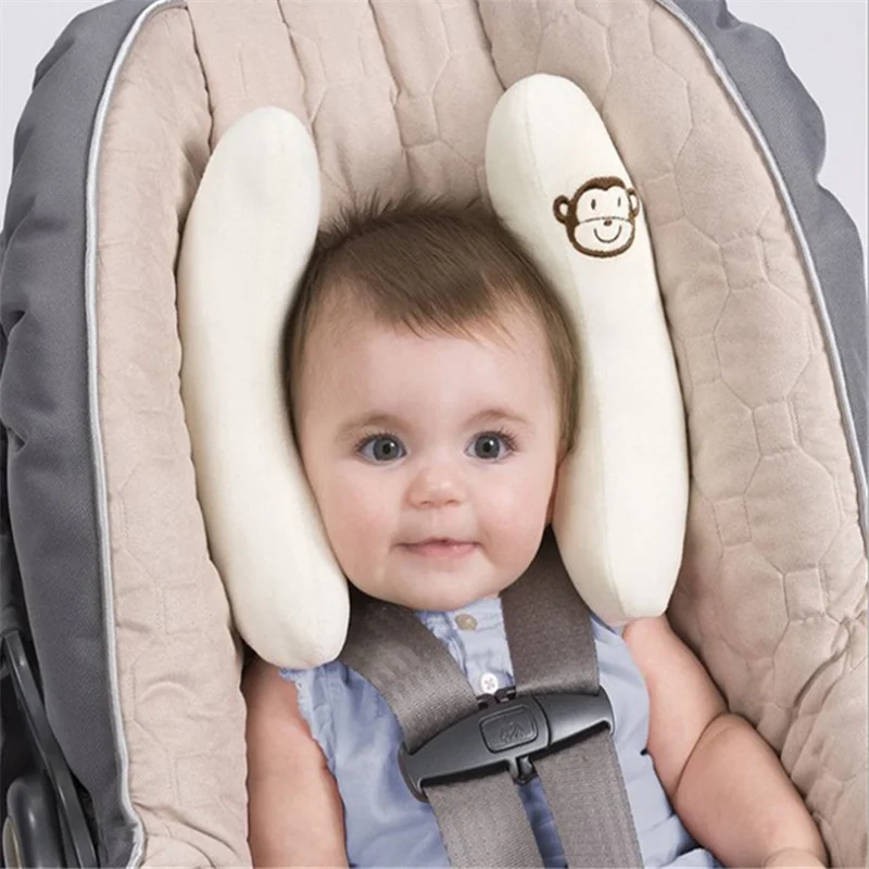 Vista de la almohada para soporte de cabeza
