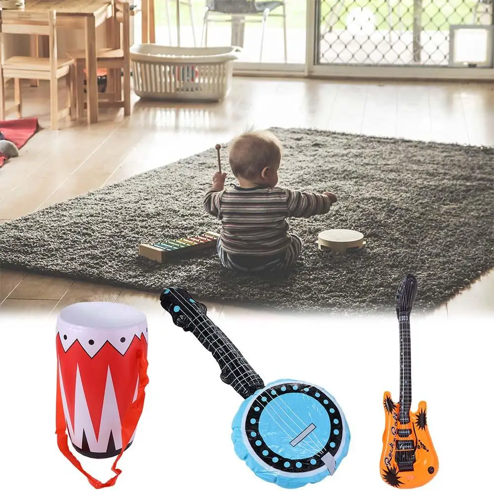 Micrófono inflable para niños