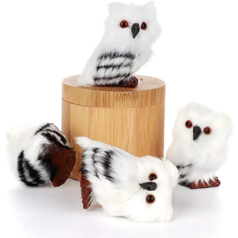 Búho de peluche decorativo para habitación infantil - imagen 3