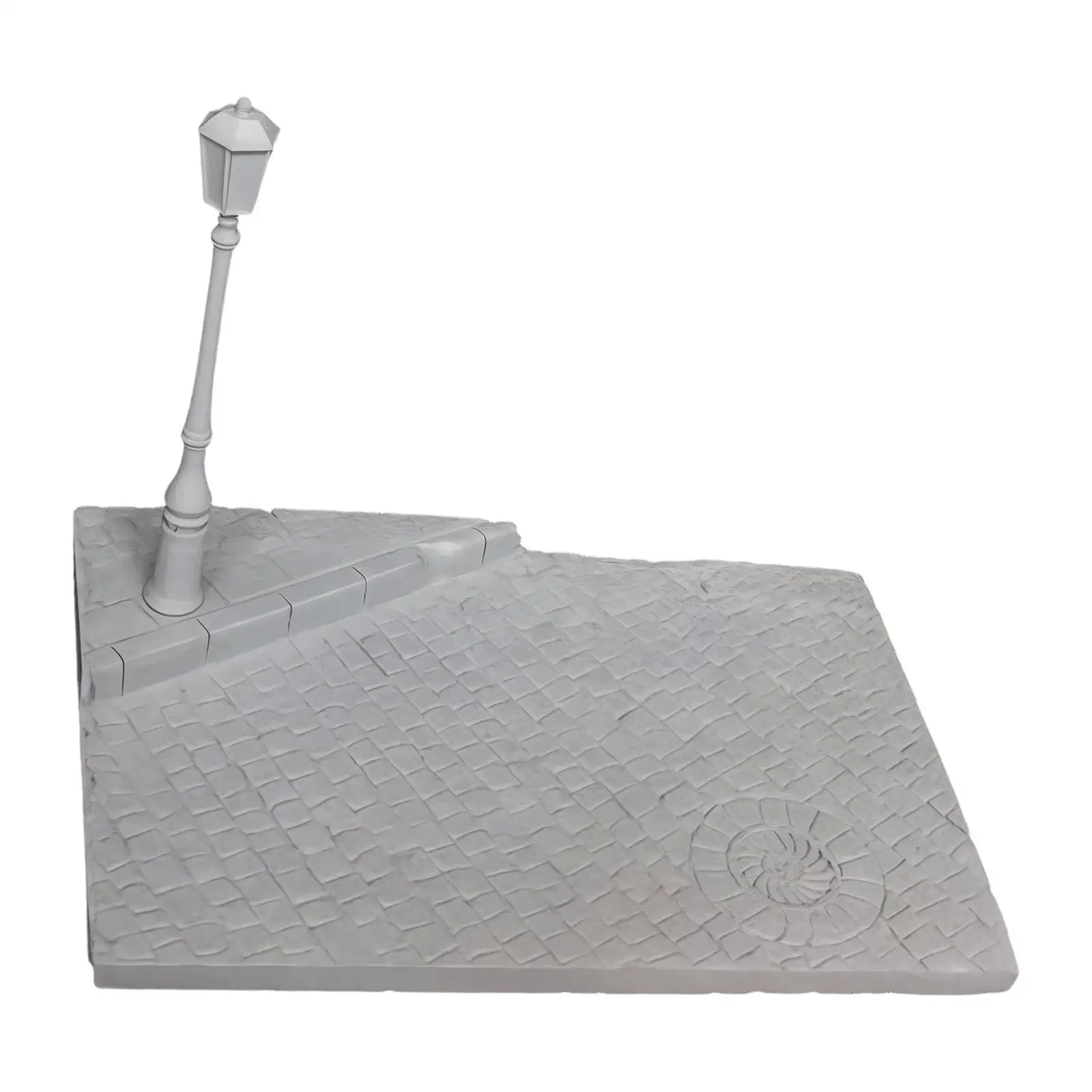 Farola resina para maquetas, kit montaje detallado realista diorama - imagen 4