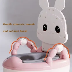 Orinal para bebé con asiento de entrenamiento conejo rosa