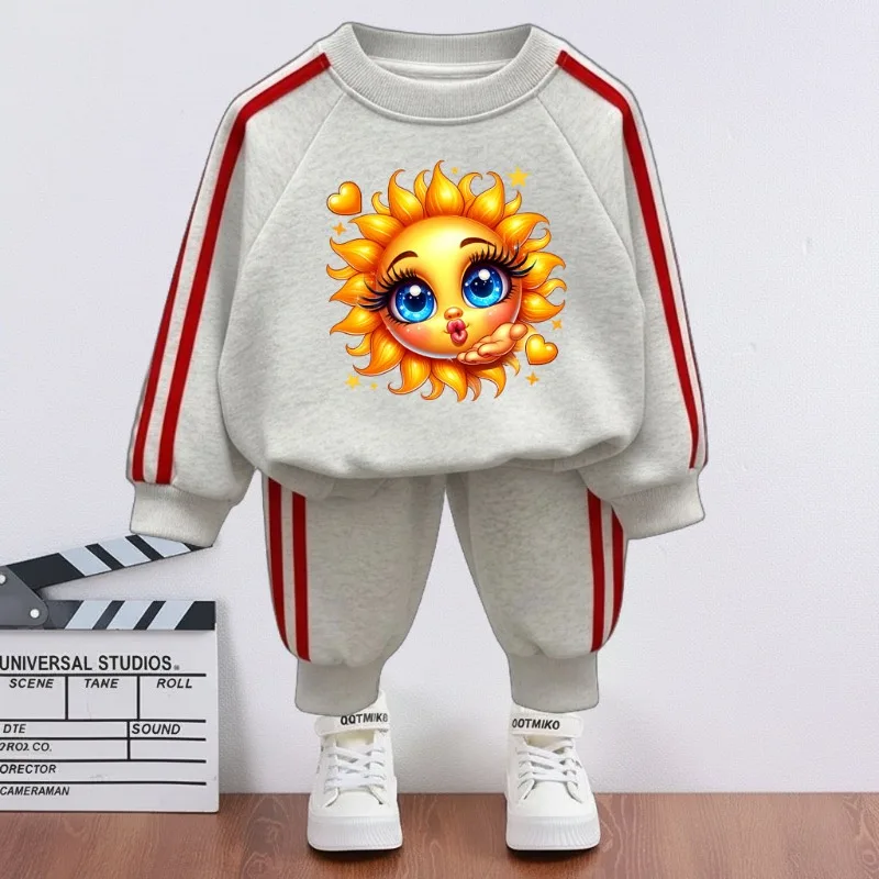 Chándal de sudadera con capucha y pantalón a rayas laterales - imagen 4