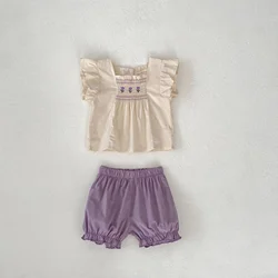 Conjunto MILANCEL para niña 0-3 años: top y short de tul
