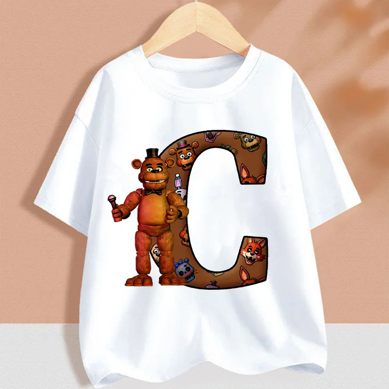 Camiseta Five Nights at Freddy's de manga corta con estampado para niños - imagen 4