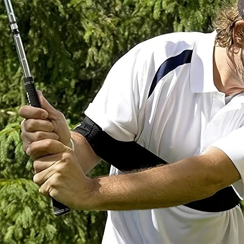Vista del material y ajuste del entrenador de swing