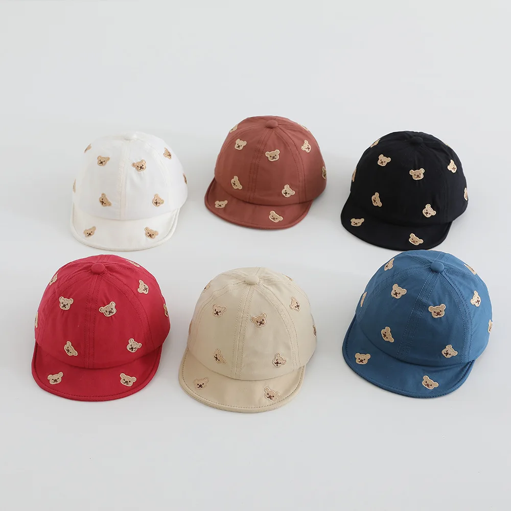 Gorra infantil de béisbol con ala suave y protección solar - imagen 2