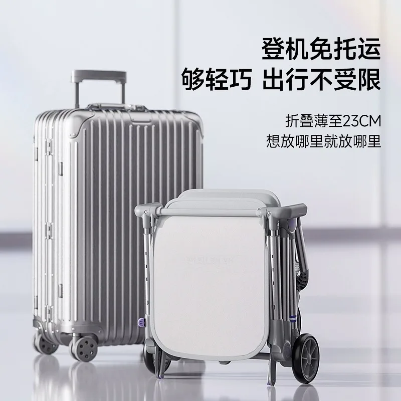 Carrito plegable ligero de bebé, ideal para viajar en avión - imagen 3