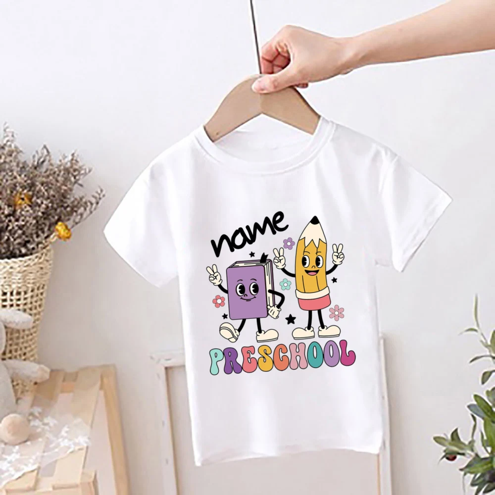 Camiseta personalizada escolar primer curso de primaria con nombre - imagen 3