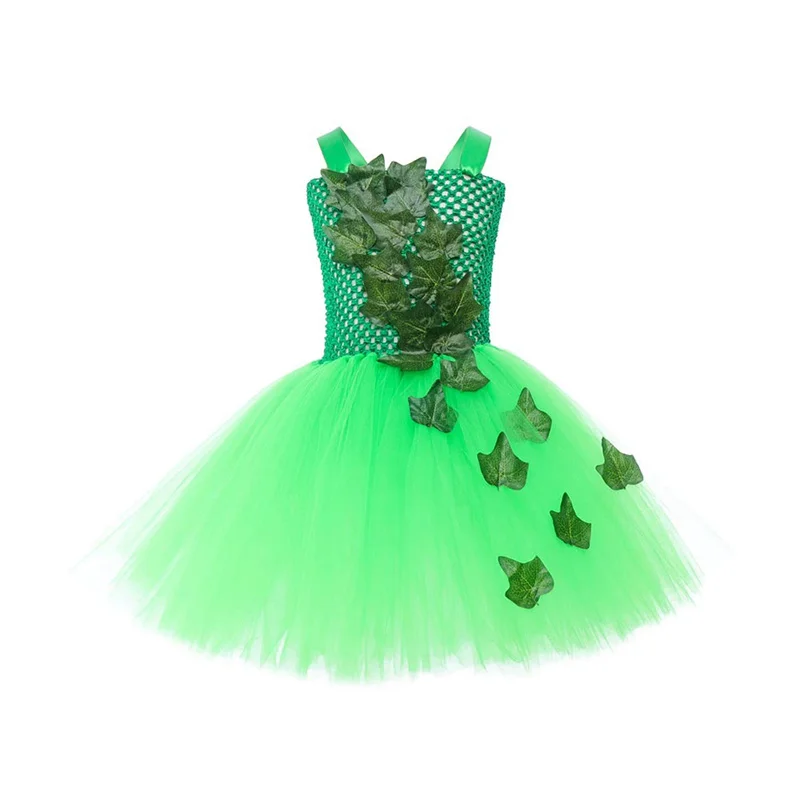 Vestido de princesa con falda abombada en tul sin mangas para niñas - imagen 2