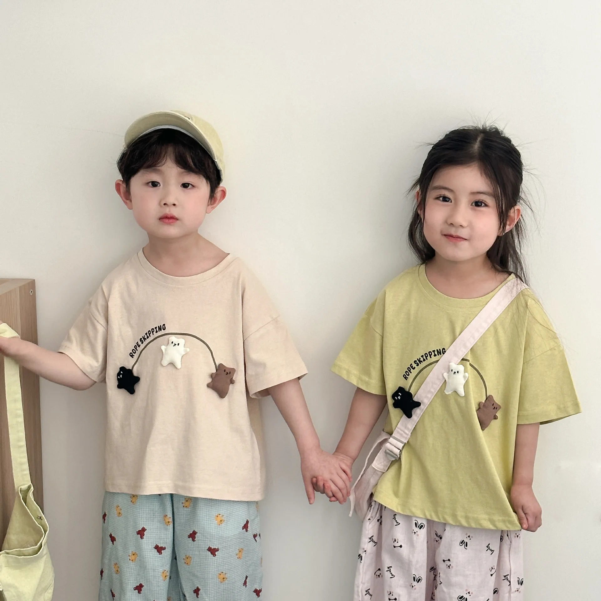 Camiseta manga corta niño con dibujo animado – Algodón verano - imagen 2