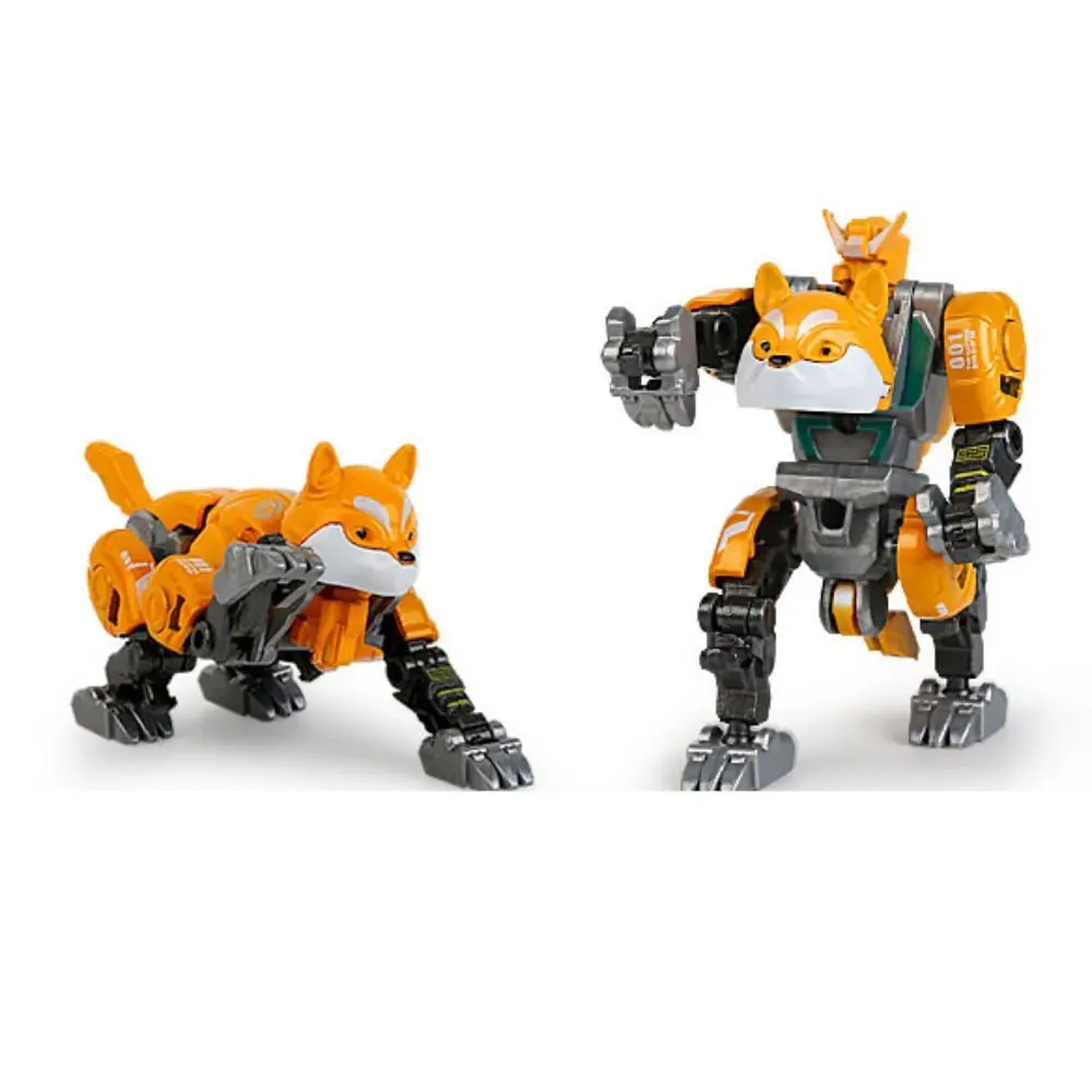 Robot perro deformable de transformación animado, figura para niños - imagen 2
