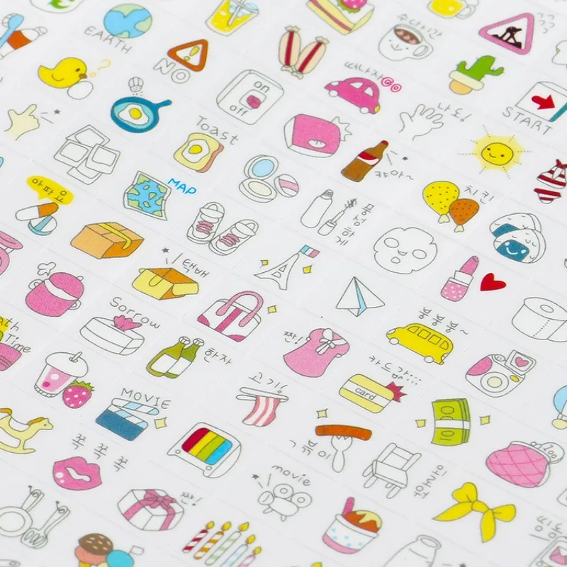 Pegatinas 3D mini de dibujos animados lindas para decoración infantil - imagen 5