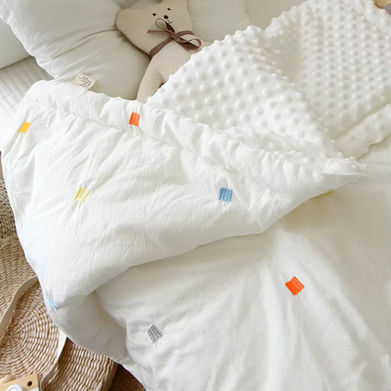 Colcha ligera de algodón para bebé y cama de viaje - imagen 3