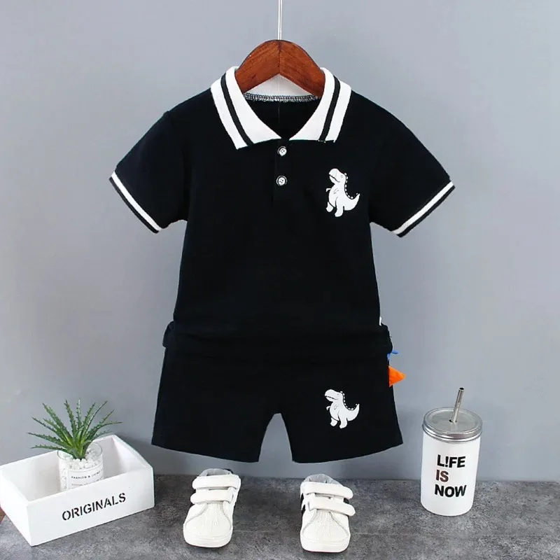 Conjunto de verano para bebé: camiseta y pantalón corto - imagen 2