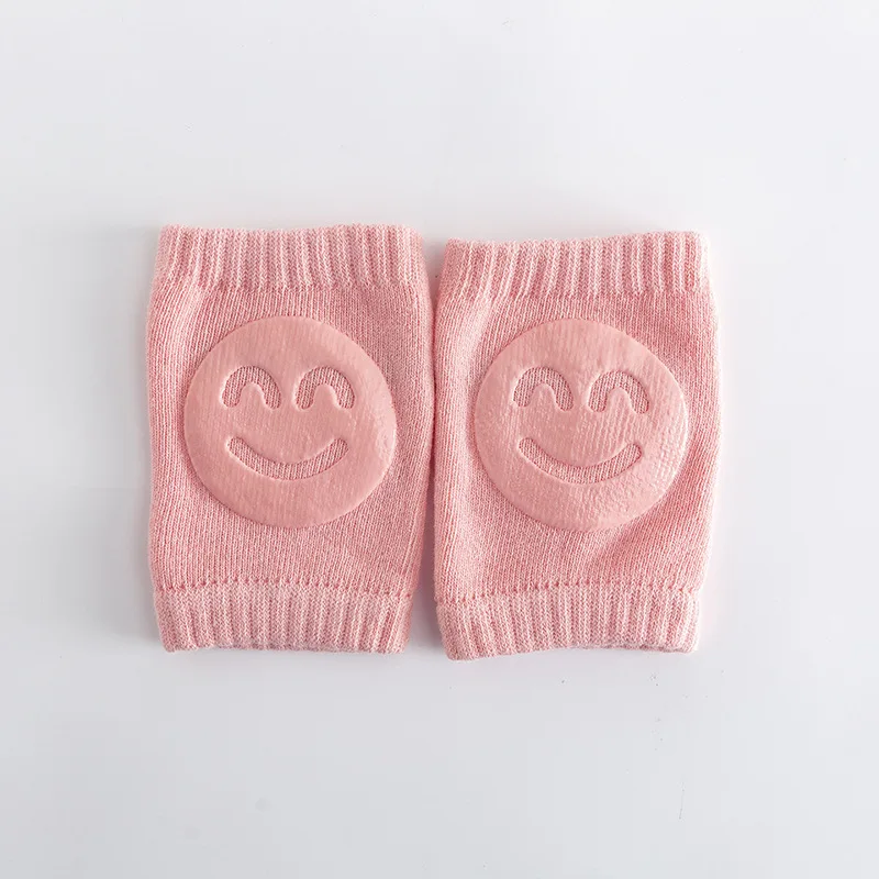 Rodilleras antideslizantes para gatear con diseño de sonrisa tierno - imagen 2