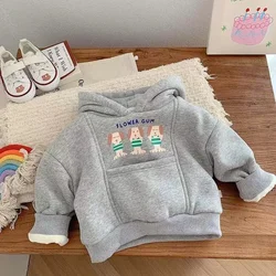 Sudadera acolchada infantil invierno con capucha – Casual para niños
