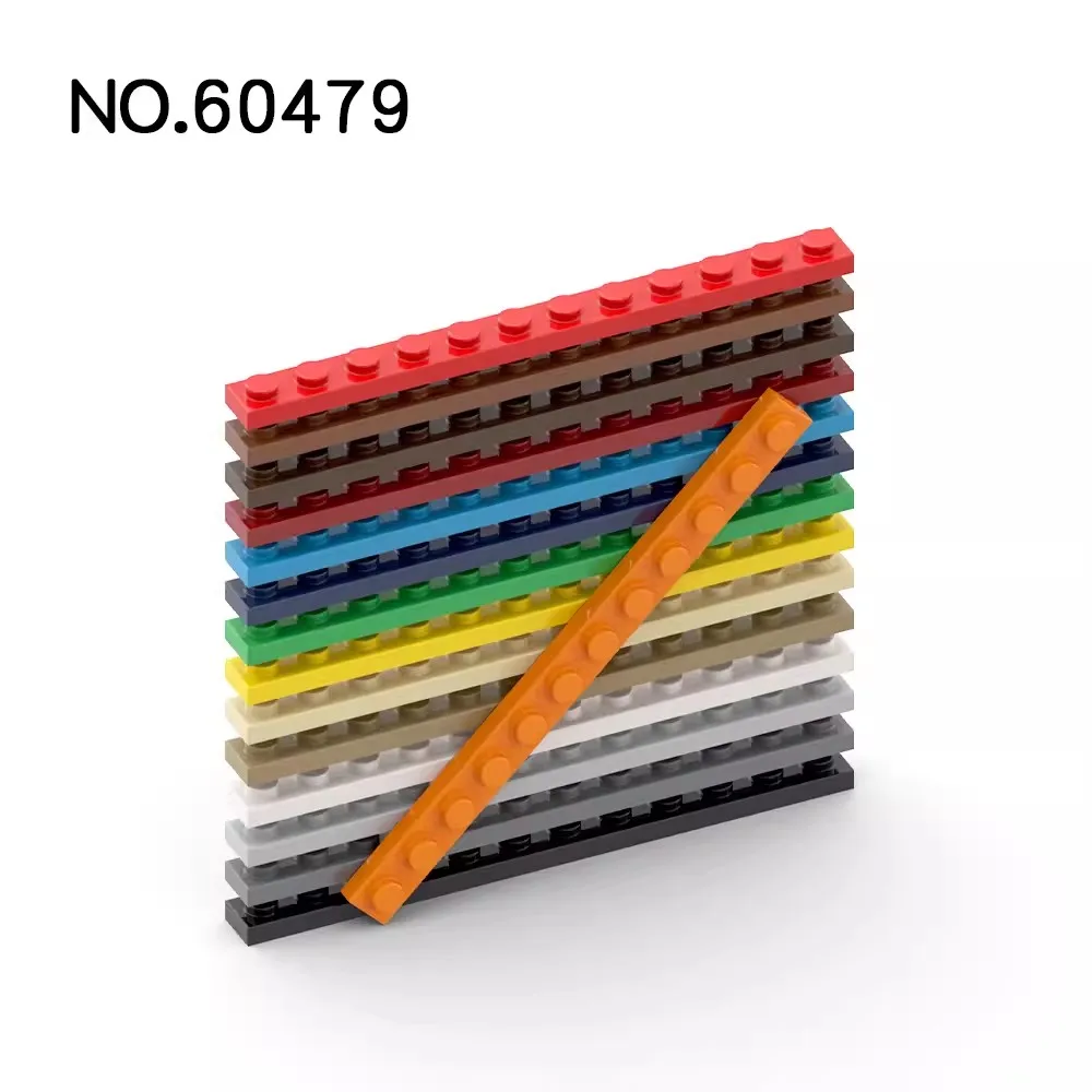 Placa MOC 1x12 para bloques de construcción LEGO - imagen 4