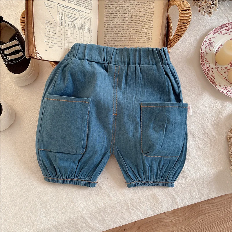 Conjunto de verano para bebé: camiseta algodón y vaqueros - imagen 4