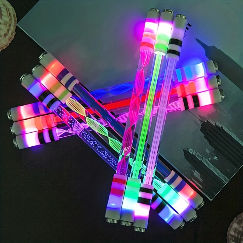 Spinner LED para niños – Juguete antiestrés con luces coloridas - imagen 2